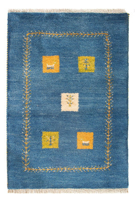 Gabbeh-tæppe - Persisk - 89 x 59 cm - flerfarvet