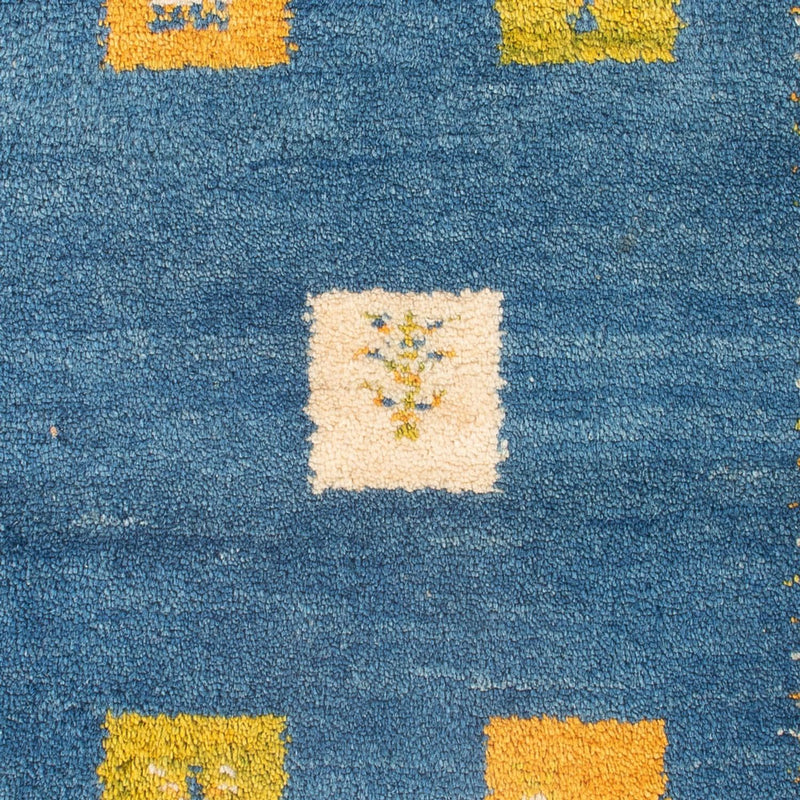Gabbeh-tæppe - Persisk - 89 x 59 cm - flerfarvet