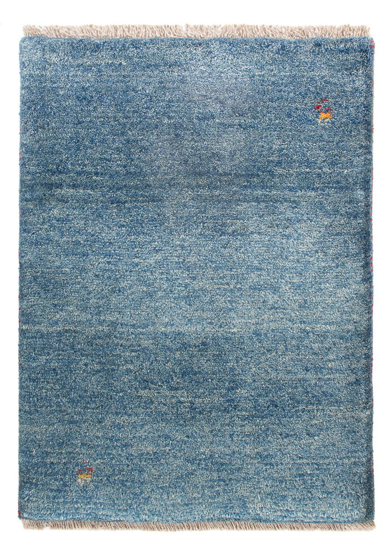 Gabbeh-tæppe - Persisk - 85 x 61 cm - havblå