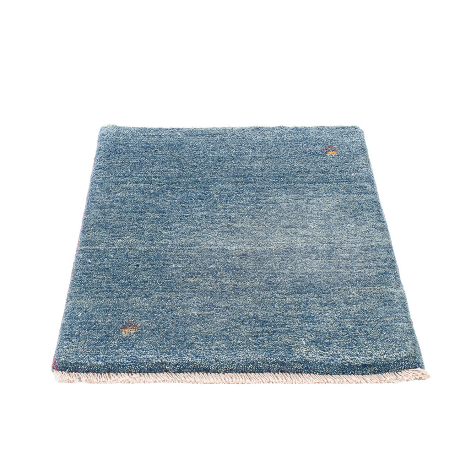 Gabbeh-tæppe - Persisk - 85 x 61 cm - havblå