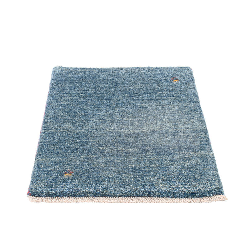 Gabbeh-tæppe - Persisk - 85 x 61 cm - havblå