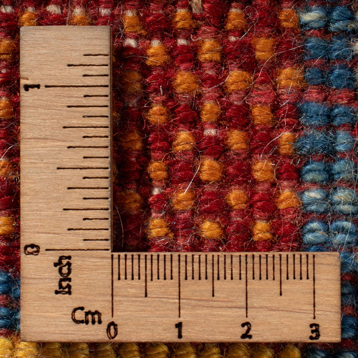 Gabbeh-tæppe - Persisk - 98 x 61 cm - flerfarvet