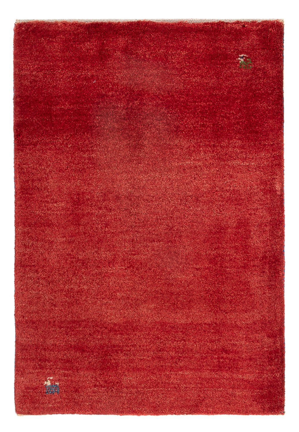 Gabbeh-tæppe - Persisk - 86 x 60 cm - rød