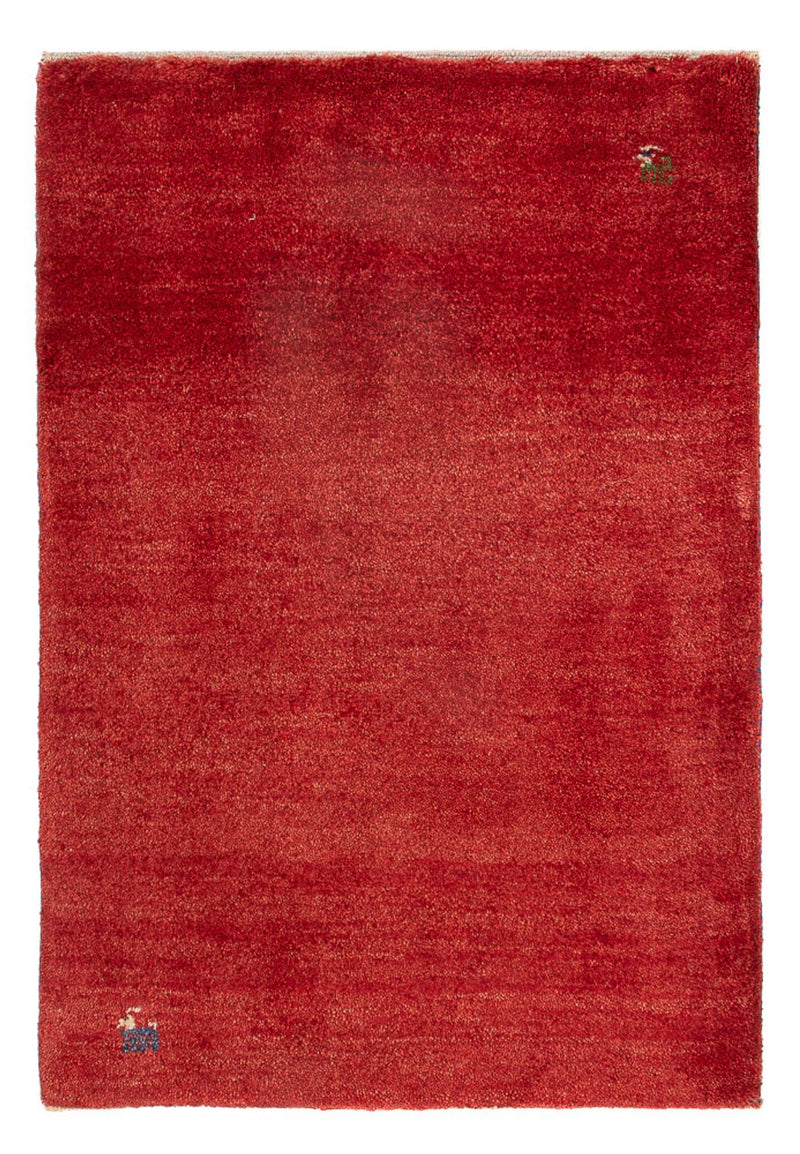 Gabbeh-tæppe - Persisk - 86 x 60 cm - rød