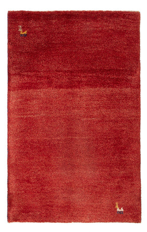 Gabbeh-tæppe - Persisk - 90 x 62 cm - rød