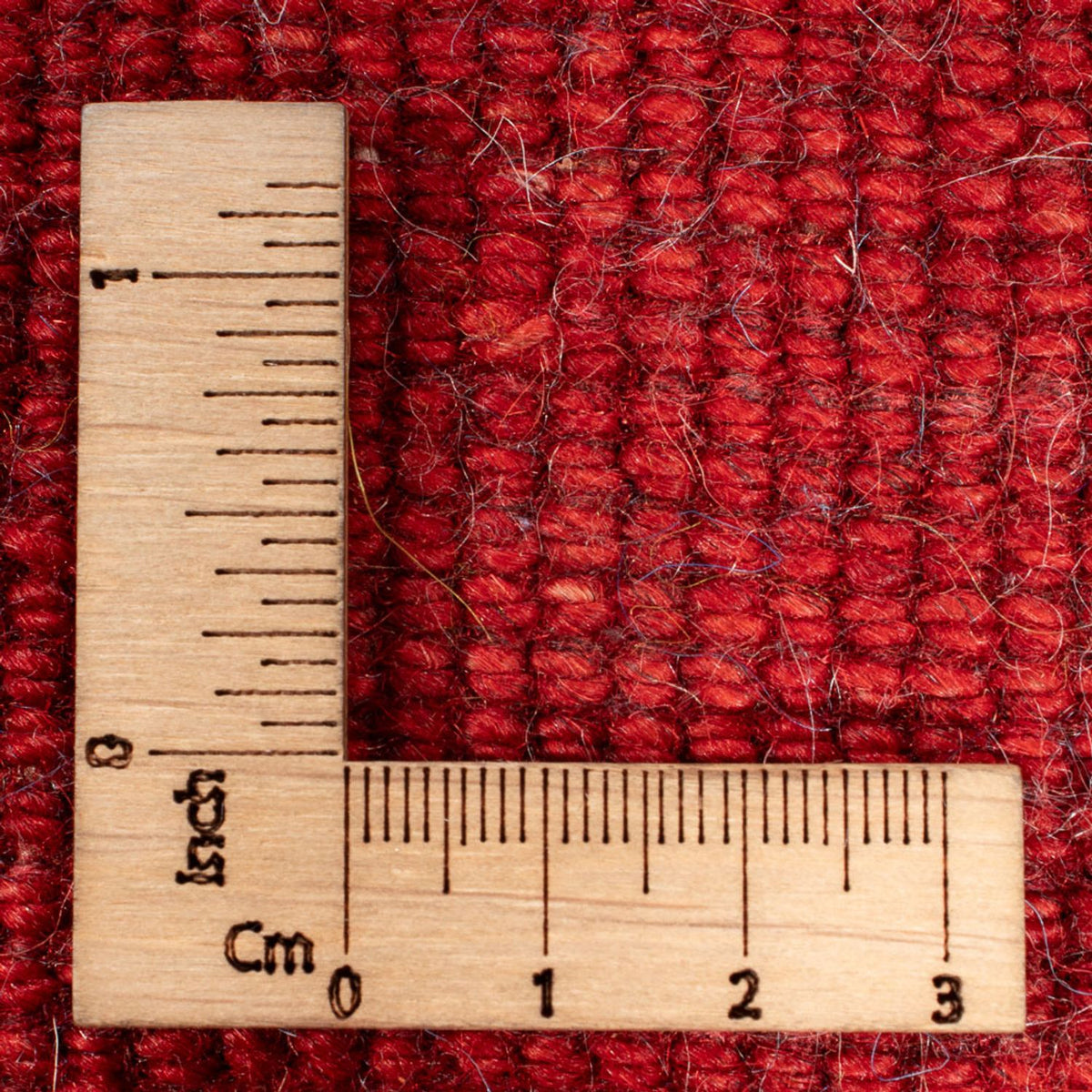 Gabbeh-tæppe - Persisk - 87 x 64 cm - rød