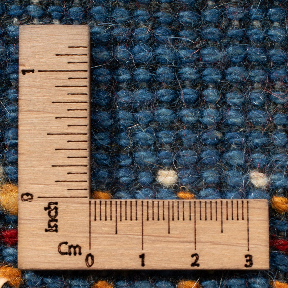 Gabbeh-tæppe - Persisk - 87 x 59 cm - flerfarvet