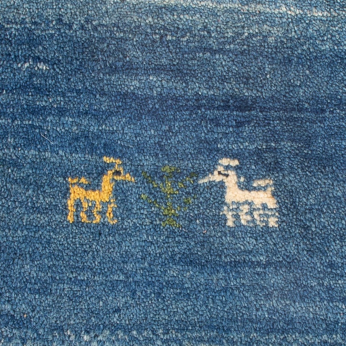 Gabbeh-tæppe - Persisk - 60 x 40 cm - flerfarvet