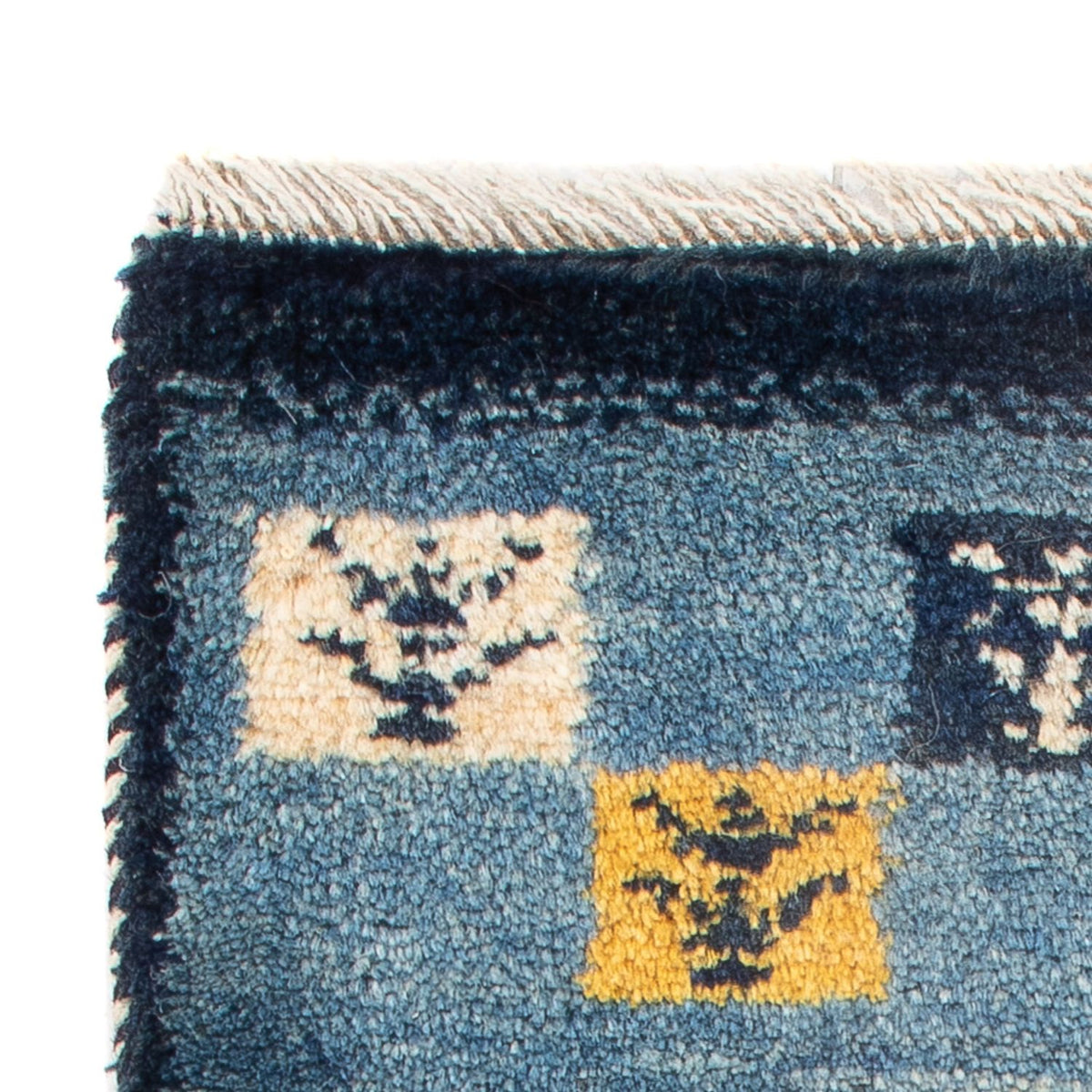 Gabbeh-tæppe - Persisk - 60 x 40 cm - flerfarvet