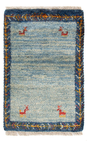 Gabbeh-tæppe - Persisk - 60 x 40 cm - flerfarvet