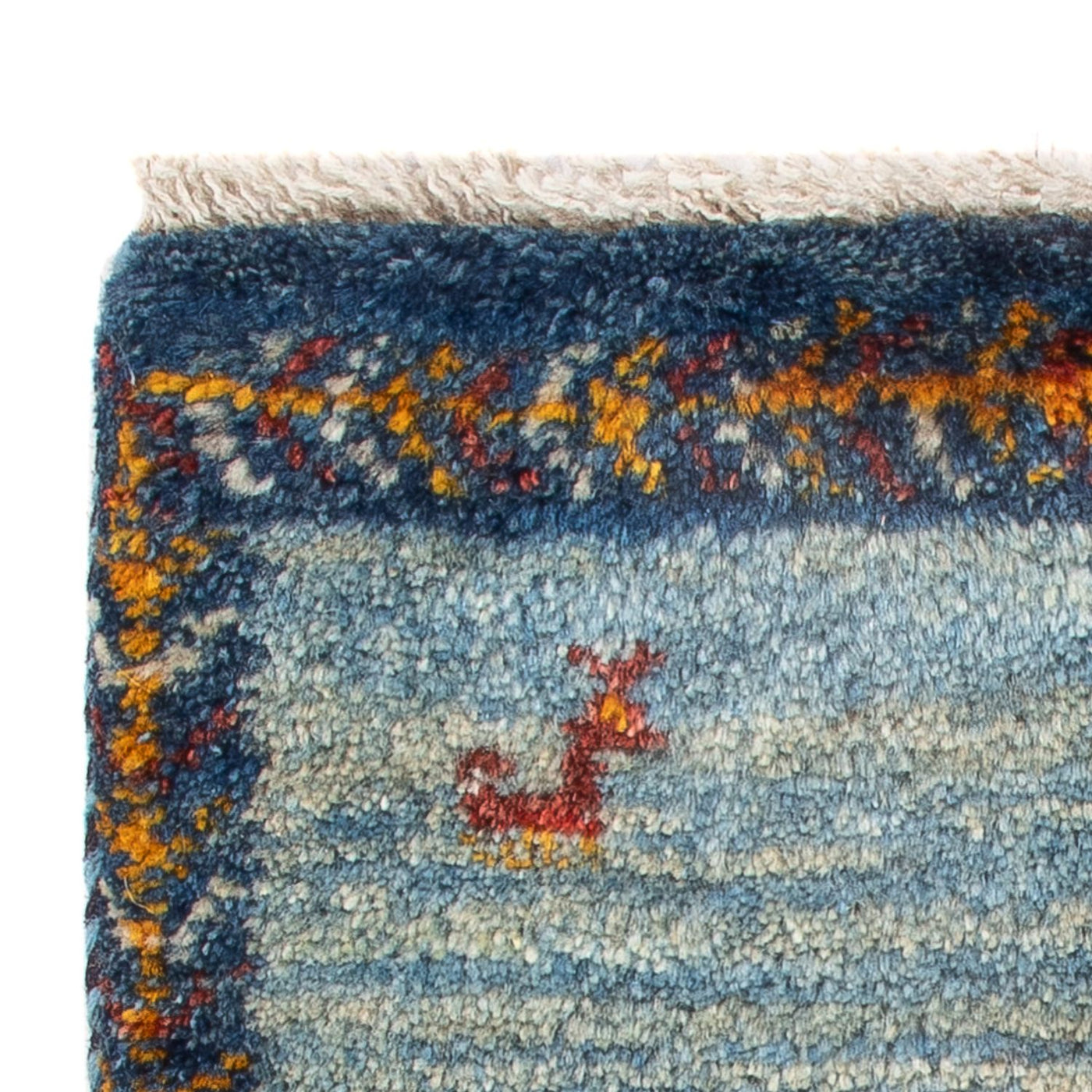 Persisk Gabbeh Tæppe 60x40cm - Perserteppich Wollteppich