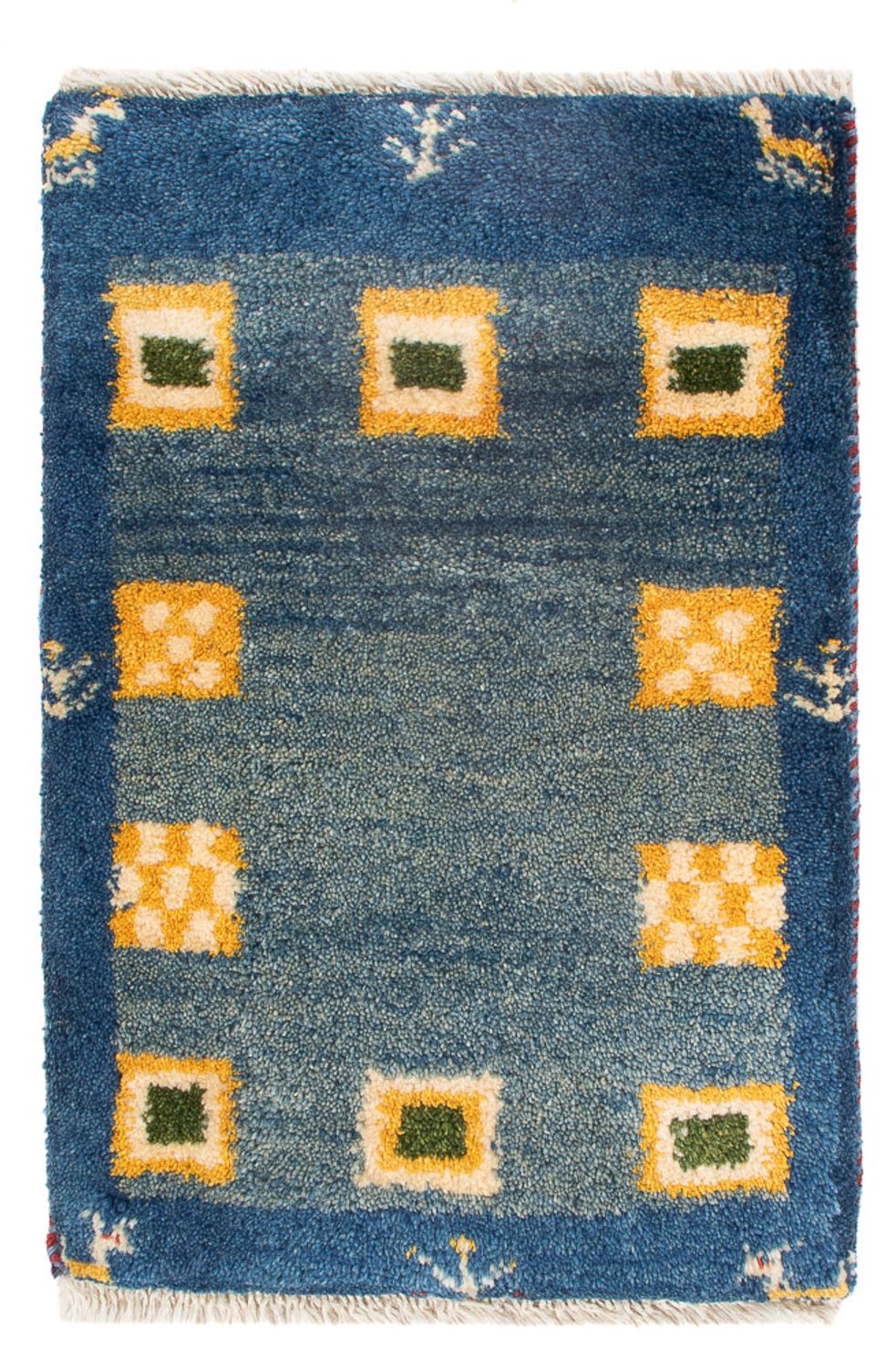 Gabbeh-tæppe - Persisk - 60 x 40 cm - flerfarvet