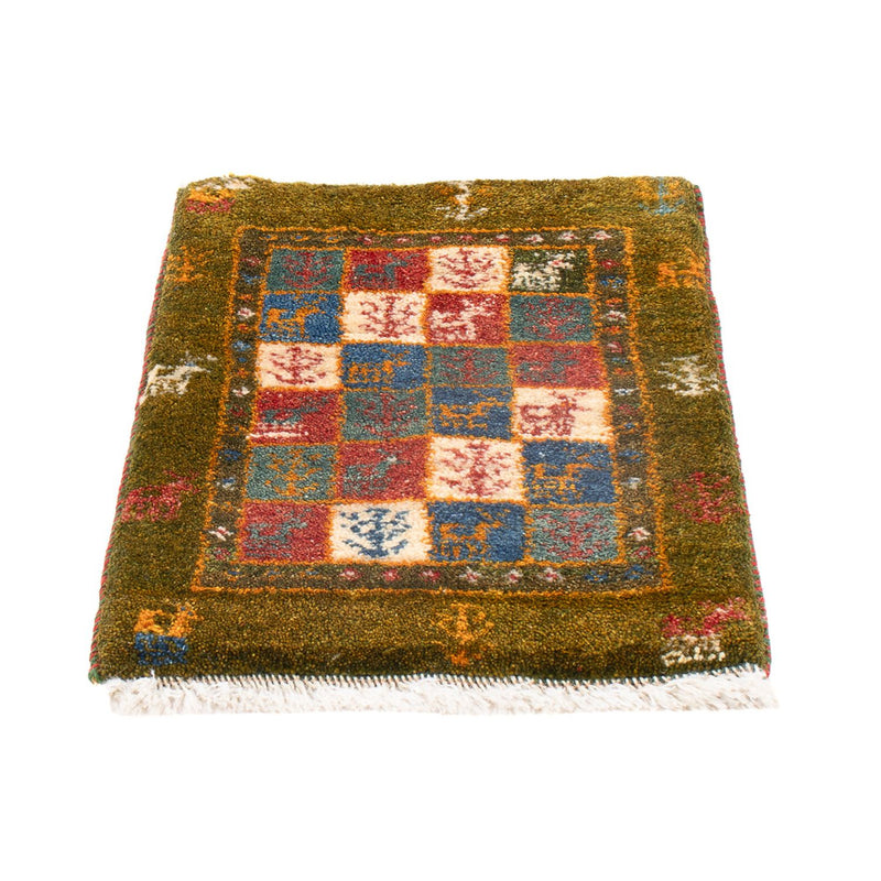 Gabbeh-tæppe - Persisk - 60 x 40 cm - flerfarvet