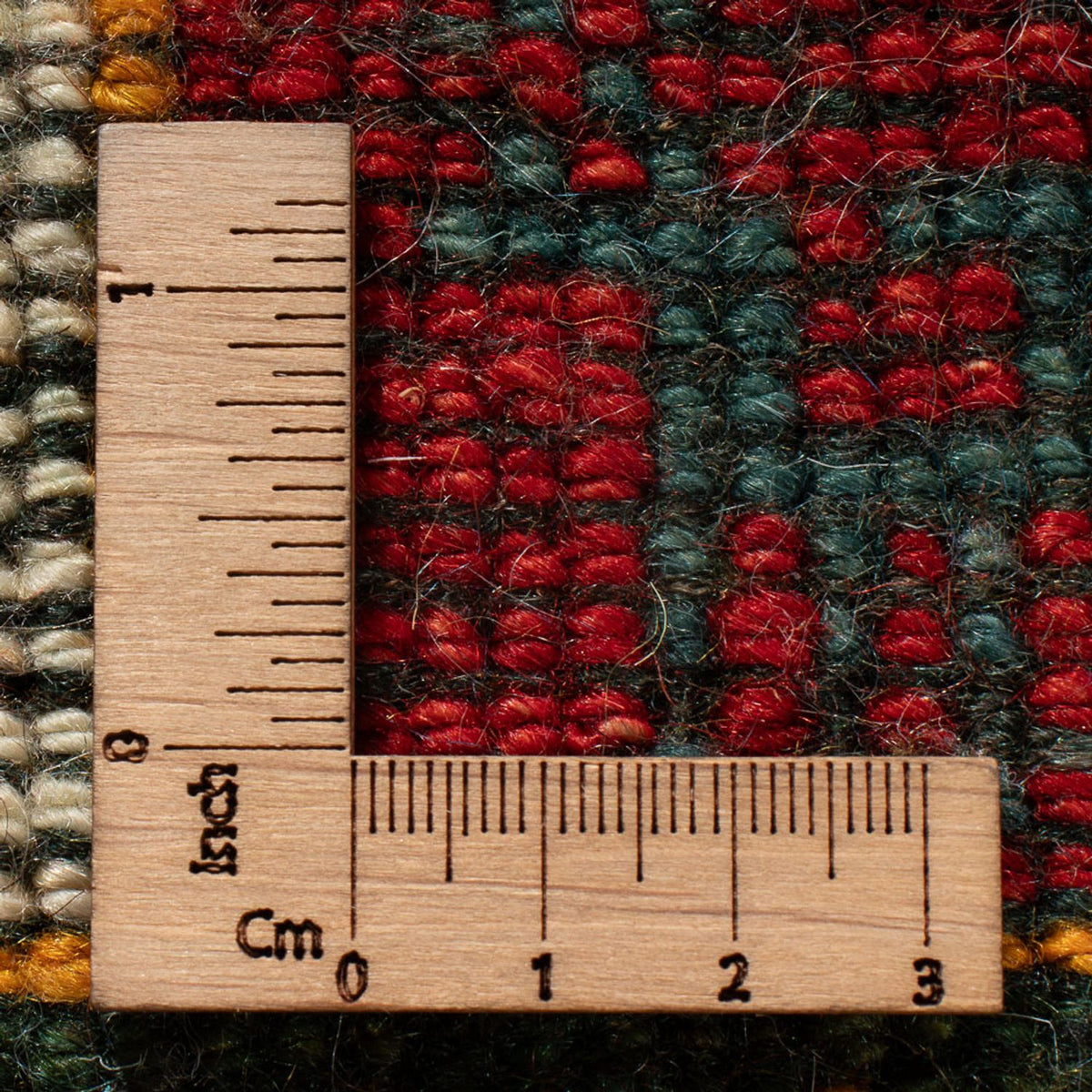 Gabbeh-tæppe - Persisk - 60 x 40 cm - flerfarvet