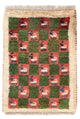 Persisk Gabbeh Tæppe 60x40cm - Perserteppich Wollteppich