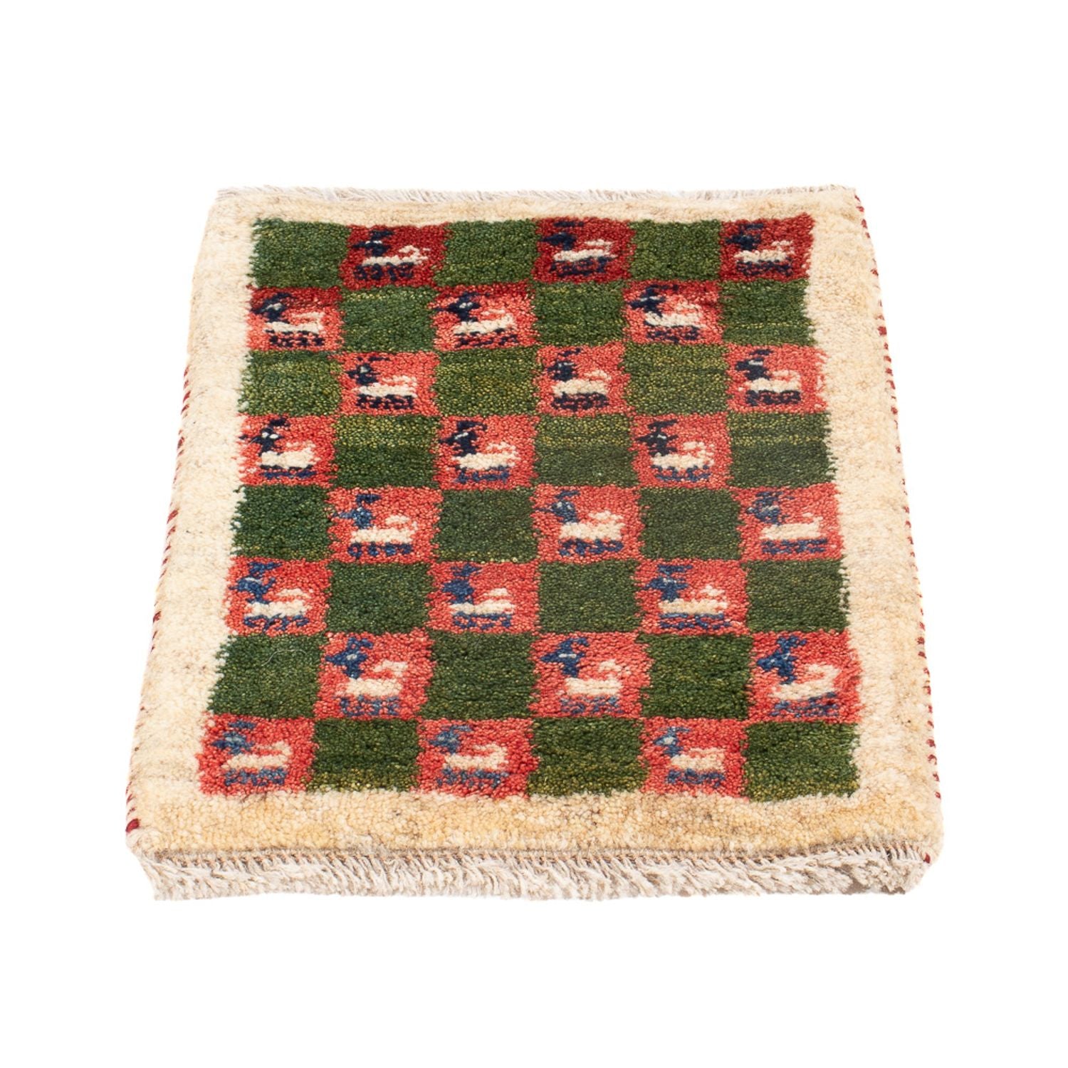 Gabbeh-tæppe - Persisk - 60 x 40 cm - flerfarvet