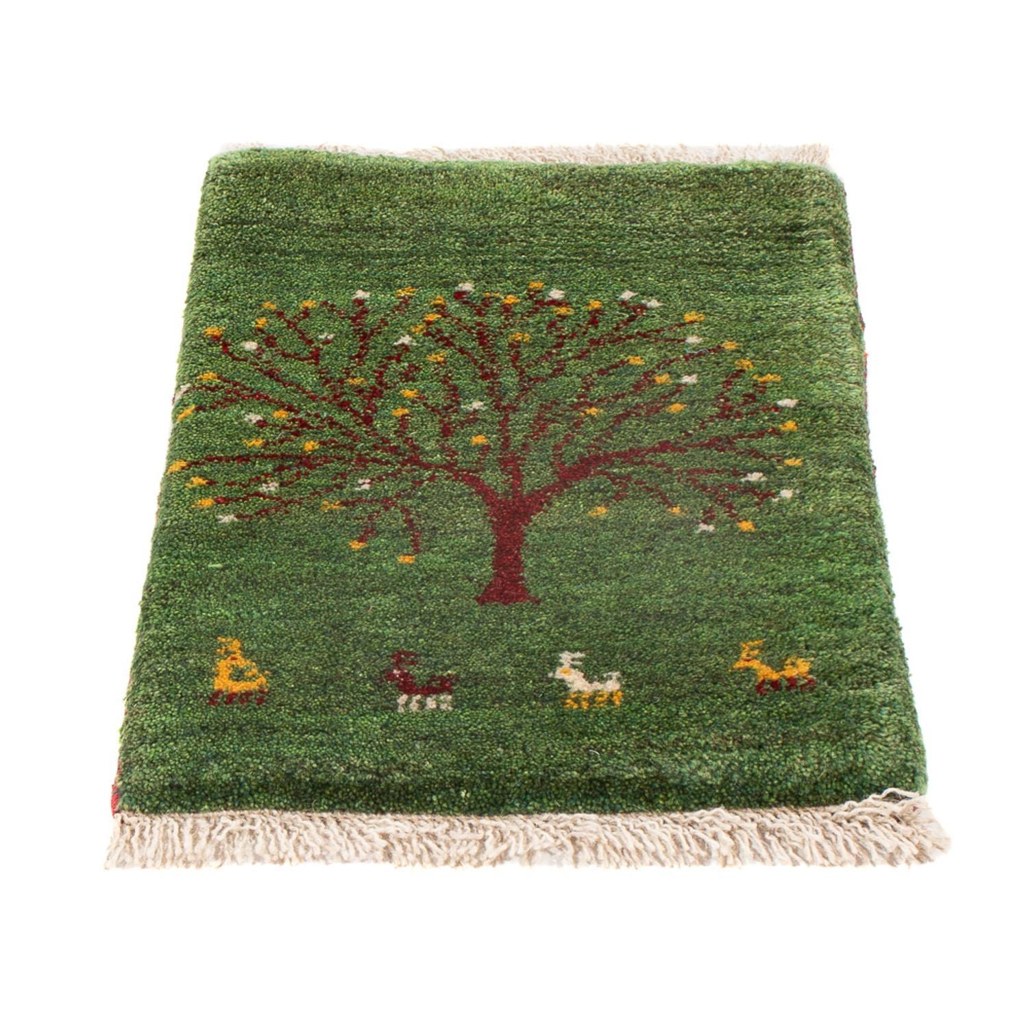 Gabbeh-tæppe - Persisk - 60 x 40 cm - flerfarvet