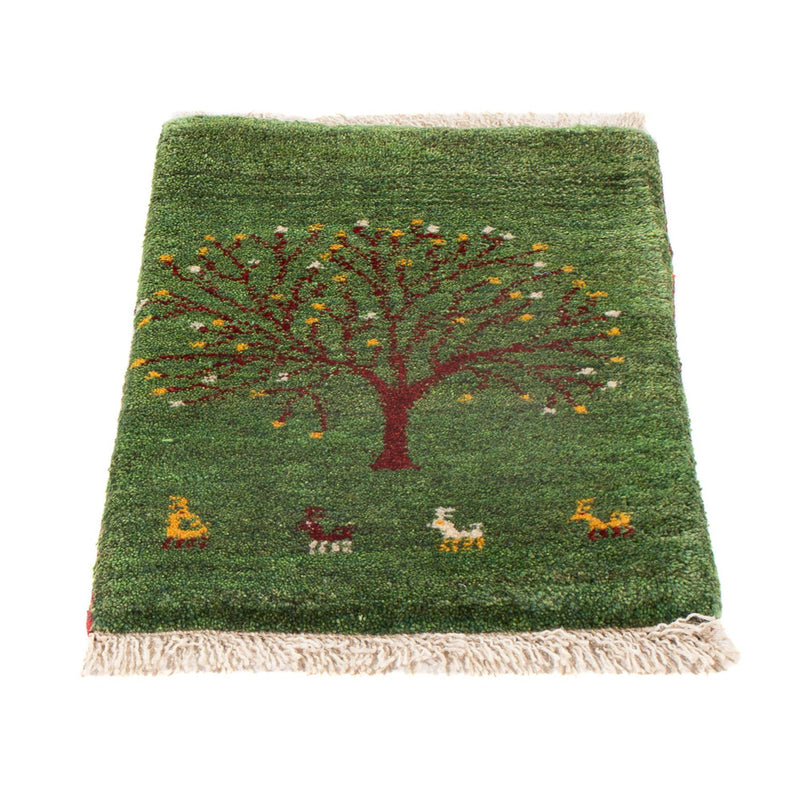 Gabbeh-tæppe - Persisk - 60 x 40 cm - flerfarvet