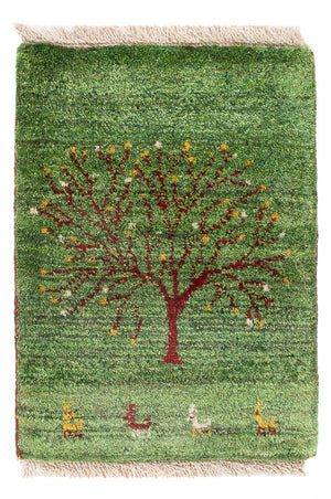 Gabbeh-tæppe - Persisk - 60 x 40 cm - flerfarvet