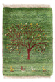 Persisk Gabbeh Tæppe 60x40cm - Perserteppich Wollteppich