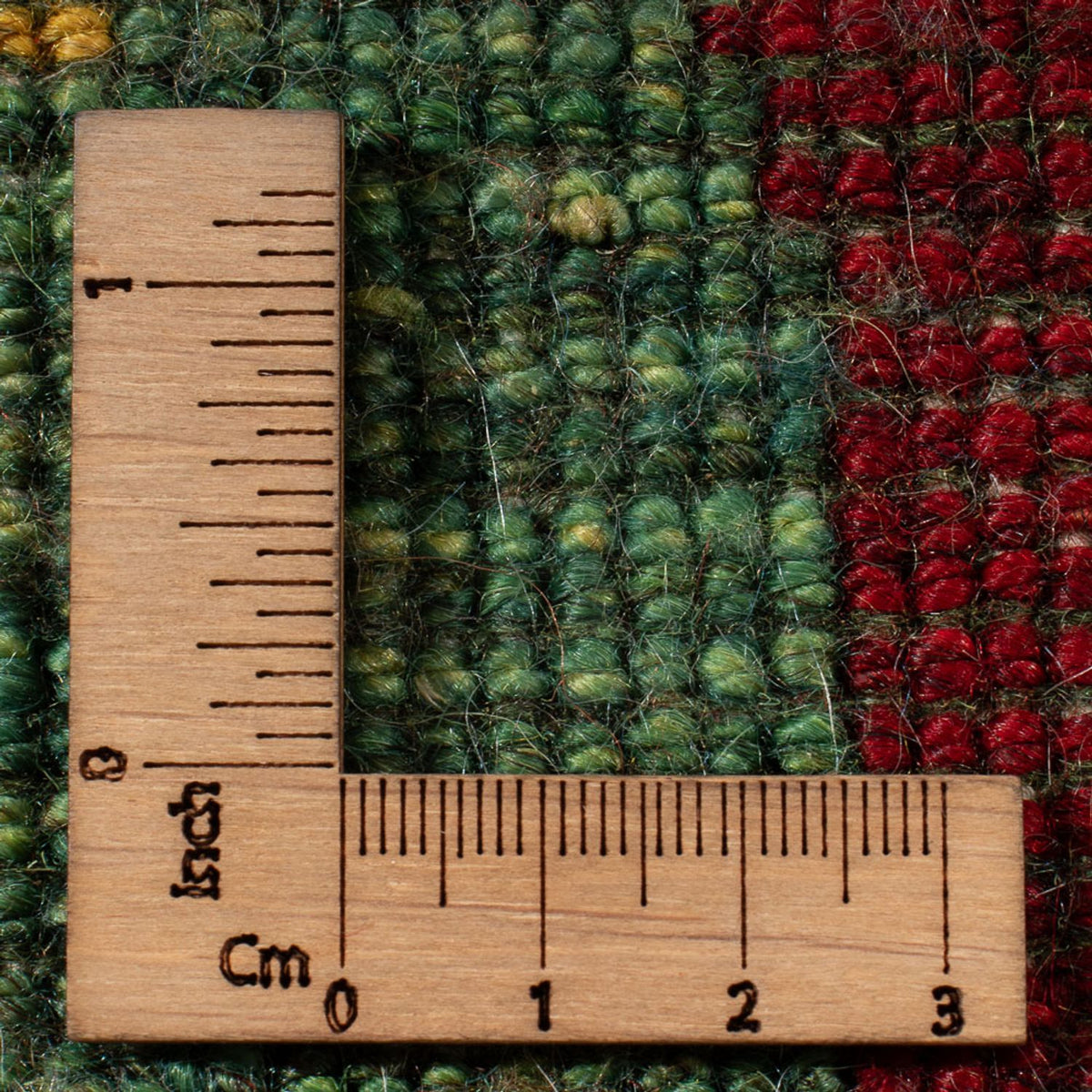 Gabbeh-tæppe - Persisk - 60 x 40 cm - flerfarvet