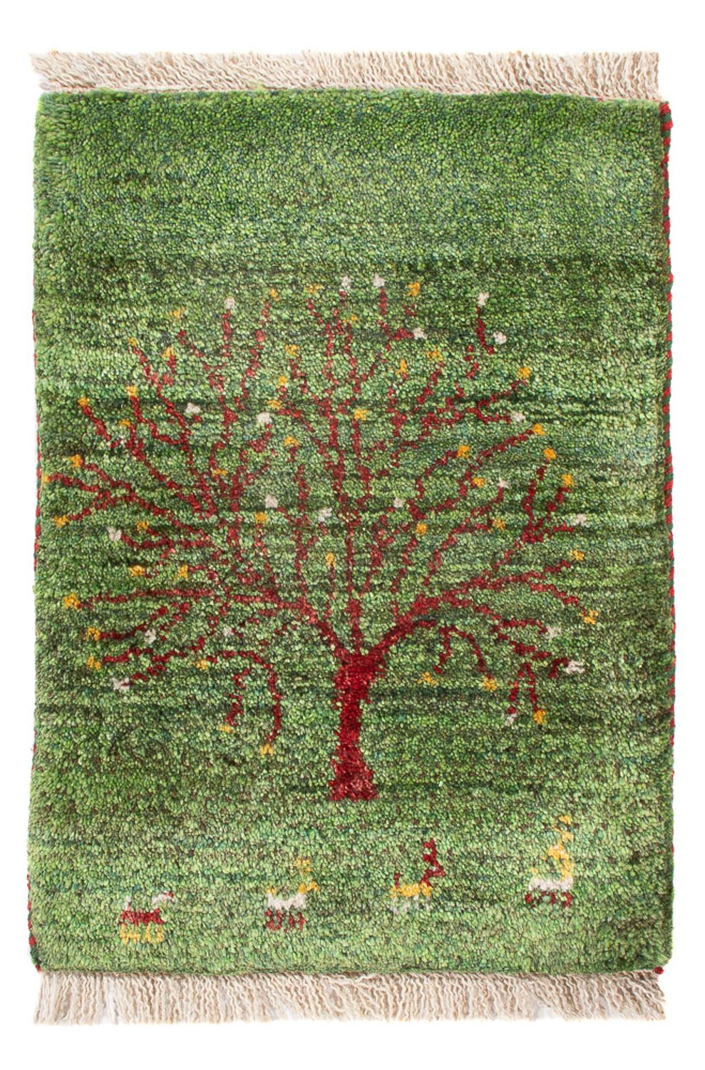 Gabbeh-tæppe - Persisk - 60 x 40 cm - flerfarvet