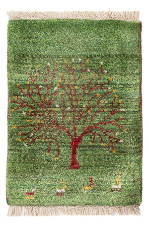 Gabbeh-tæppe - Persisk - 60 x 40 cm - flerfarvet