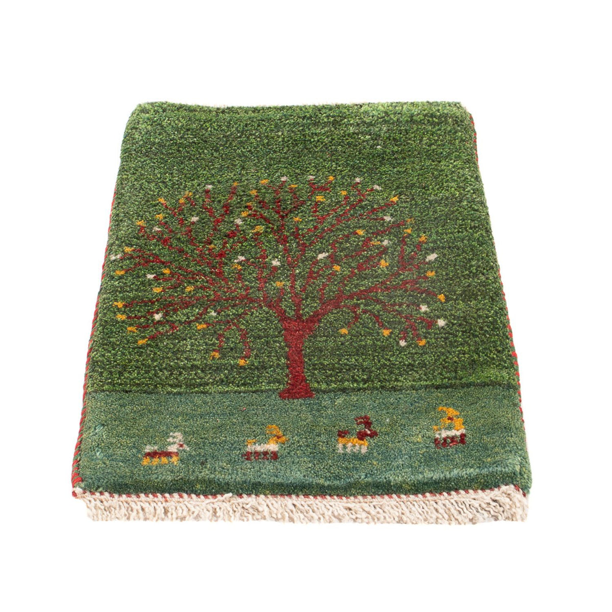 Gabbeh-tæppe - Persisk - 60 x 40 cm - flerfarvet