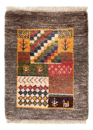 Gabbeh-tæppe - Persisk - 60 x 40 cm - flerfarvet