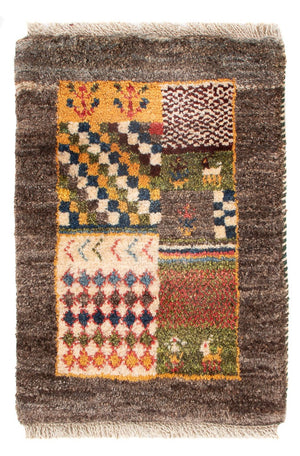 Gabbeh-tæppe - Persisk - 60 x 40 cm - flerfarvet