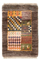 Persisk Gabbeh Tæppe 60x40cm - Perserteppich Wollteppich