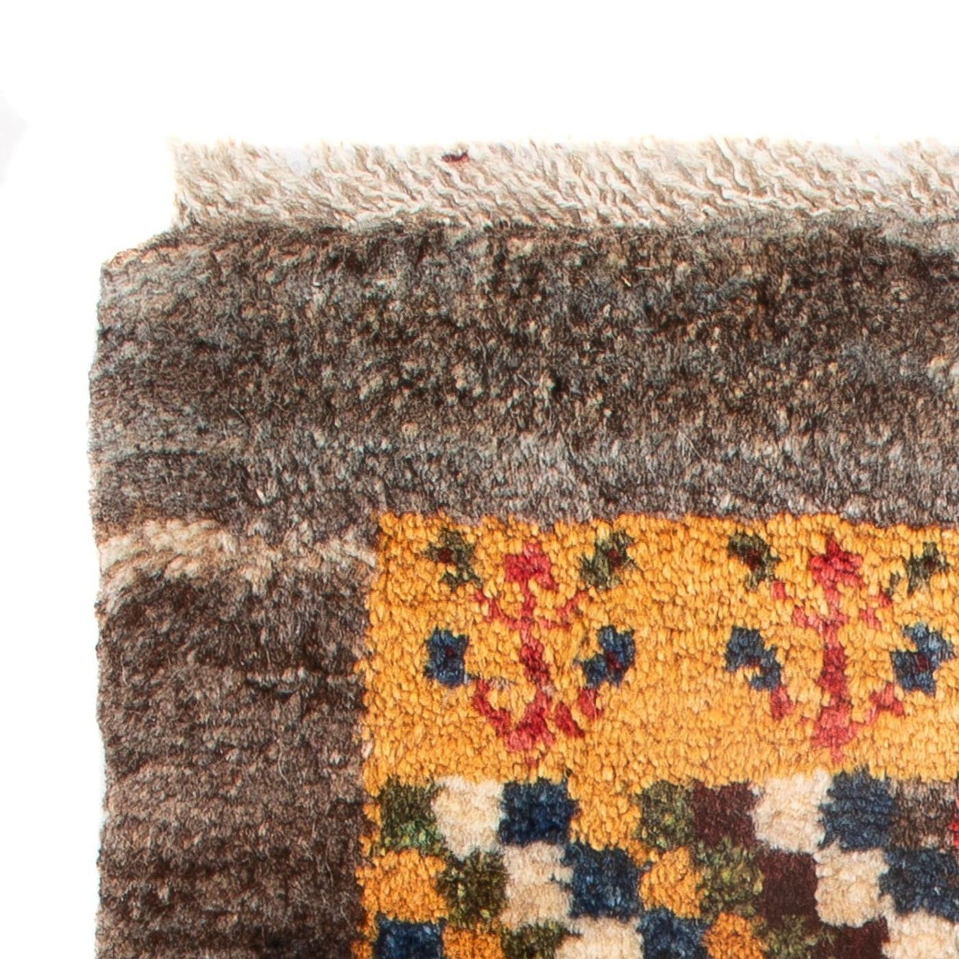 Persisk Gabbeh Tæppe 60x40cm - Perserteppich Wollteppich