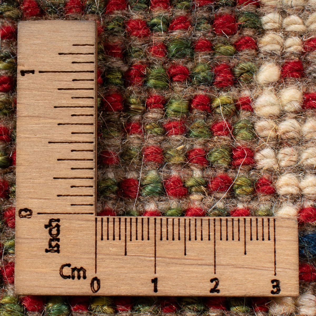 Gabbeh-tæppe - Persisk - 60 x 40 cm - flerfarvet