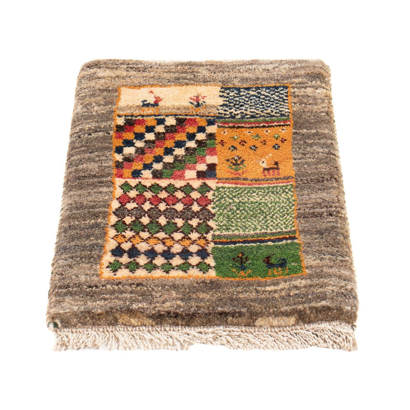 Gabbeh-tæppe - Persisk - 60 x 40 cm - flerfarvet