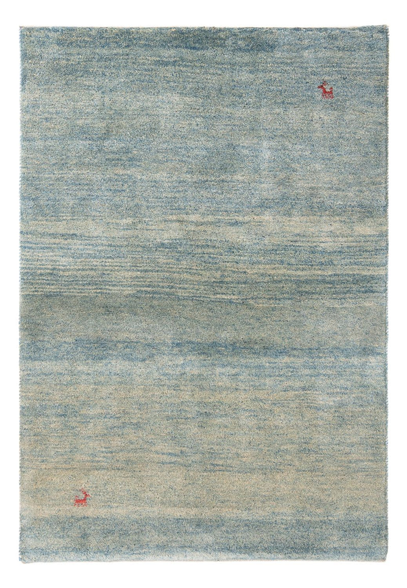 Gabbeh-tæppe - Persisk - 153 x 102 cm - lyseblå