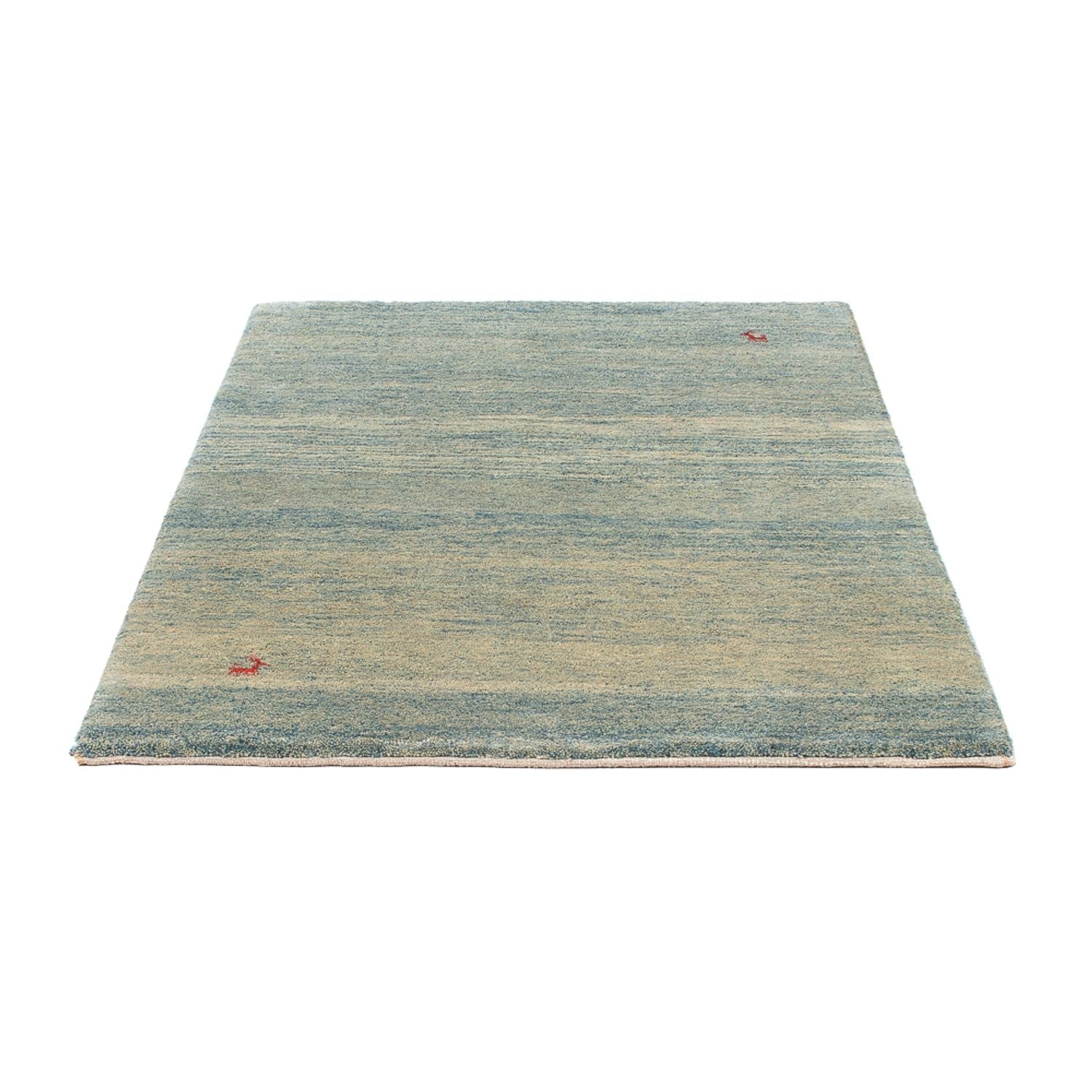 Gabbeh-tæppe - Persisk - 153 x 102 cm - lyseblå