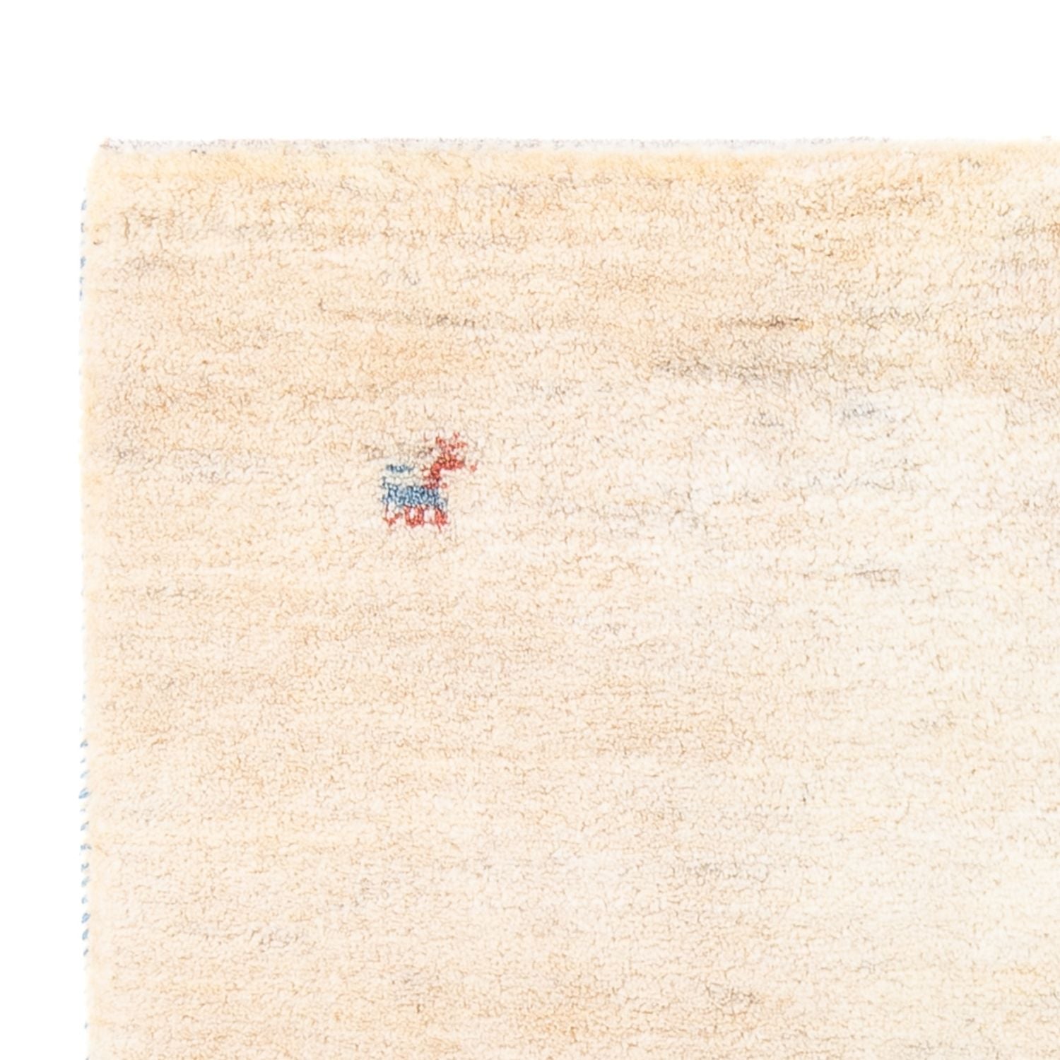Gabbeh-tæppe - Persisk - 152 x 98 cm - naturlig hvid