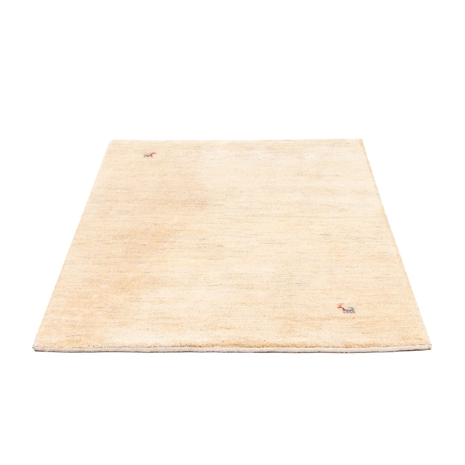 Gabbeh-tæppe - Persisk - 152 x 98 cm - naturlig hvid