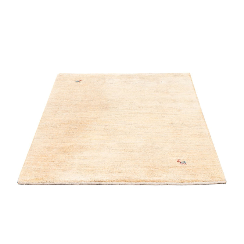 Gabbeh-tæppe - Persisk - 152 x 98 cm - naturlig hvid