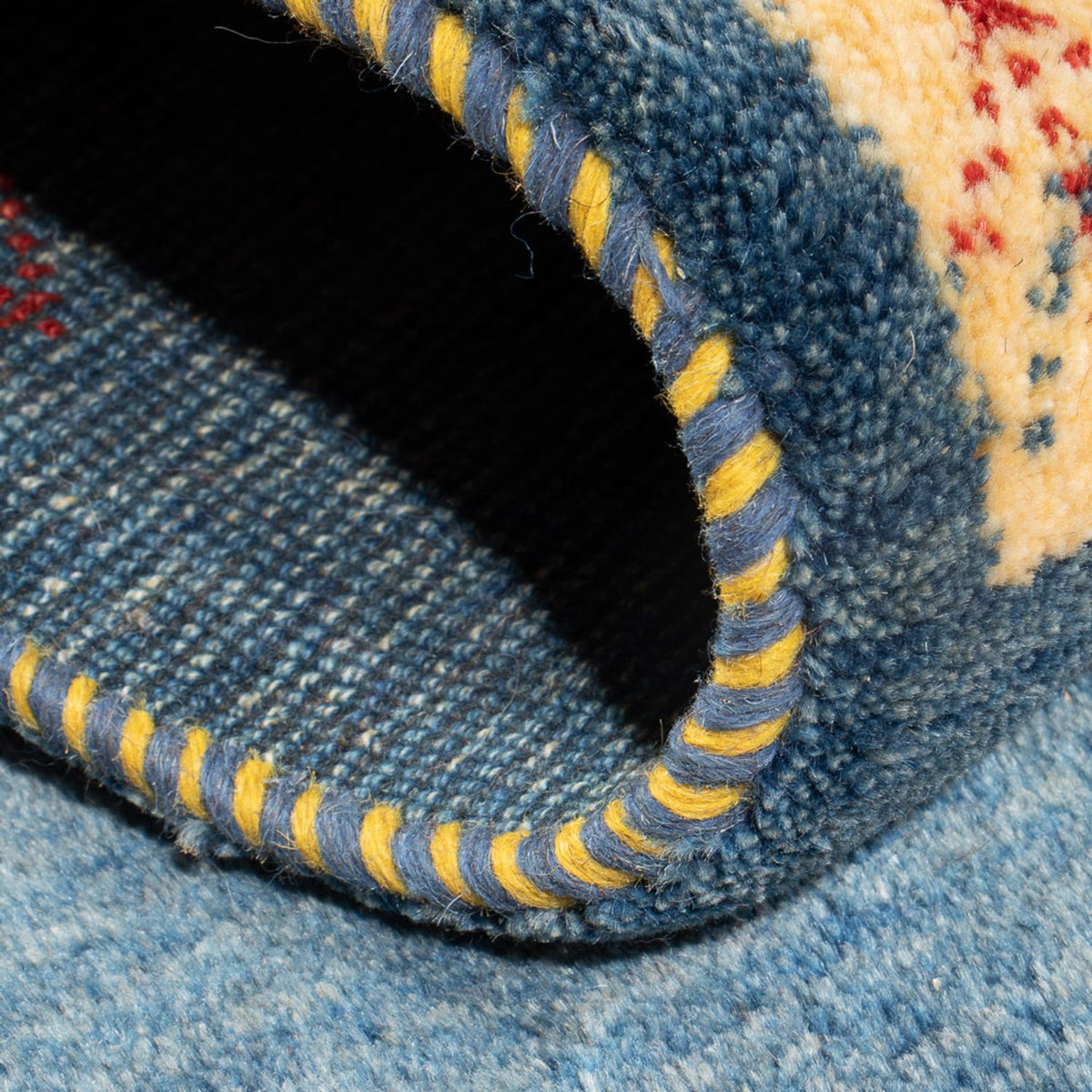 Løber Gabbeh-tæppe - Persisk - 136 x 52 cm - flerfarvet