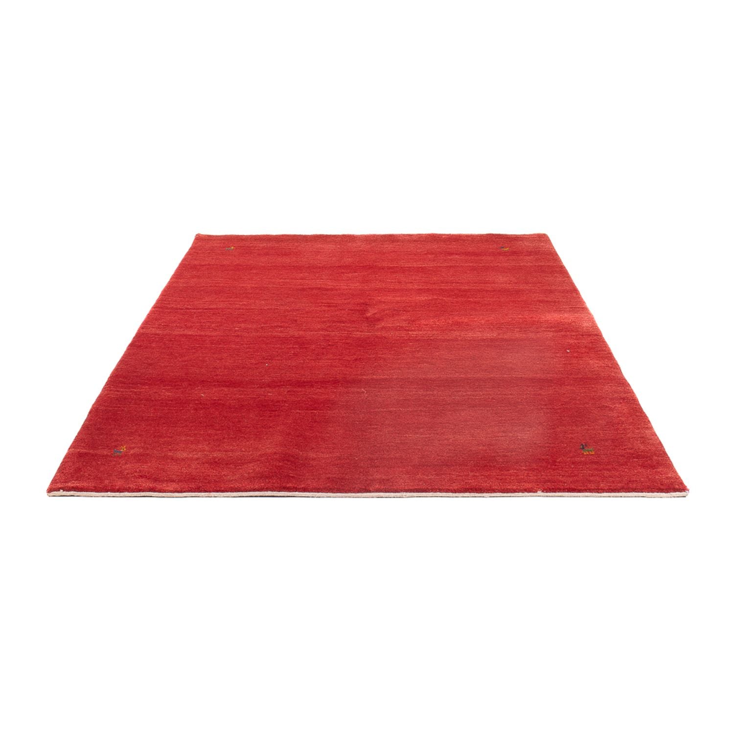 Gabbeh-tæppe - Persisk - 206 x 158 cm - rød