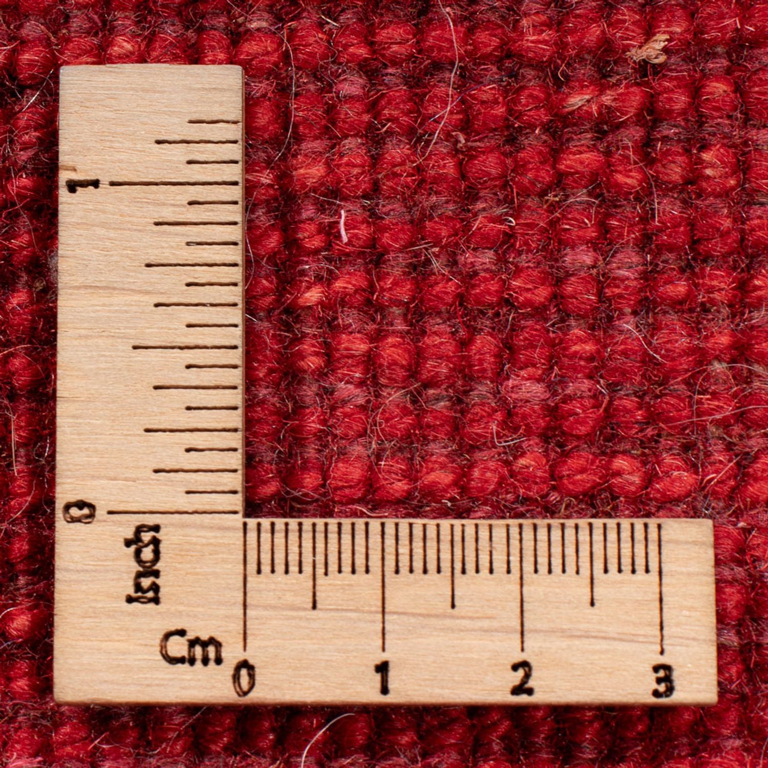Gabbeh-tæppe - Persisk - 206 x 158 cm - rød