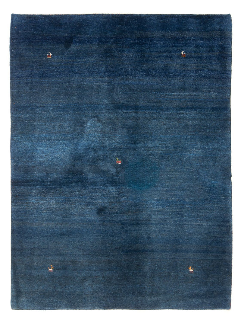 Gabbeh-tæppe - Persisk - 201 x 151 cm - blå