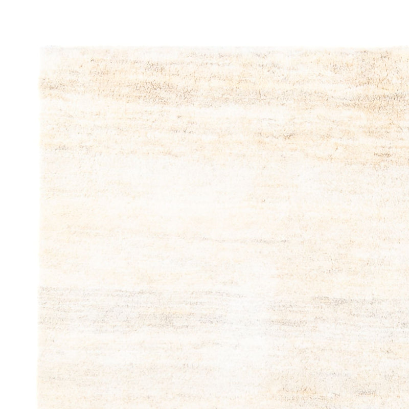 Gabbeh-tæppe - Persisk - 196 x 156 cm - naturlig hvid