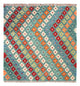 Kilim Maimana Tæppe 88x90cm - Uldtæppe