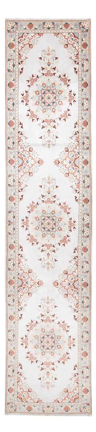 Løber Persisk tæppe - Keshan - 360 x 78 cm - creme