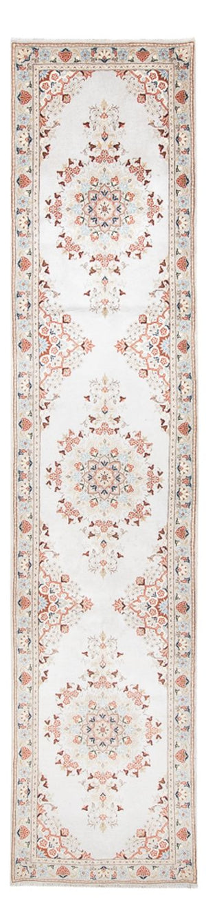 Løber Persisk tæppe - Keshan - 360 x 78 cm - creme