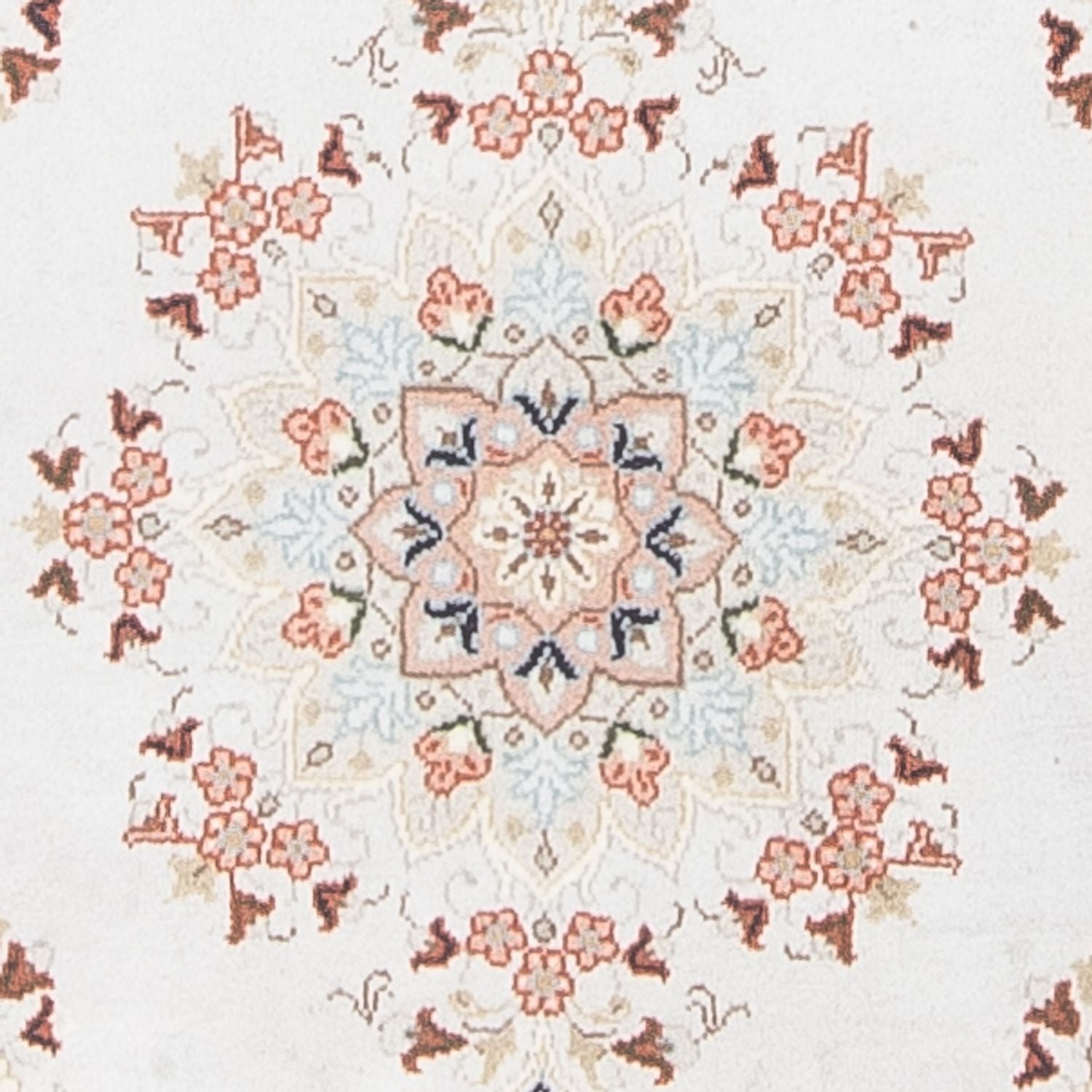Løber Persisk tæppe - Keshan - 360 x 78 cm - creme