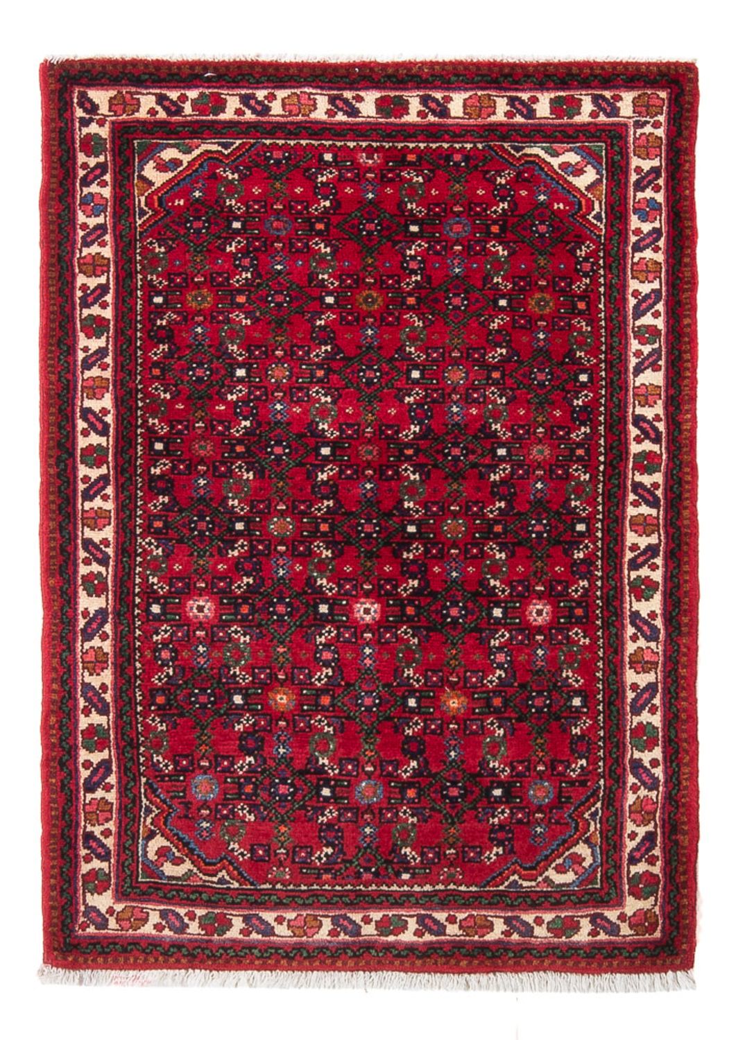 Persisk tæppe - Nomadisk - 115 x 80 cm - rød