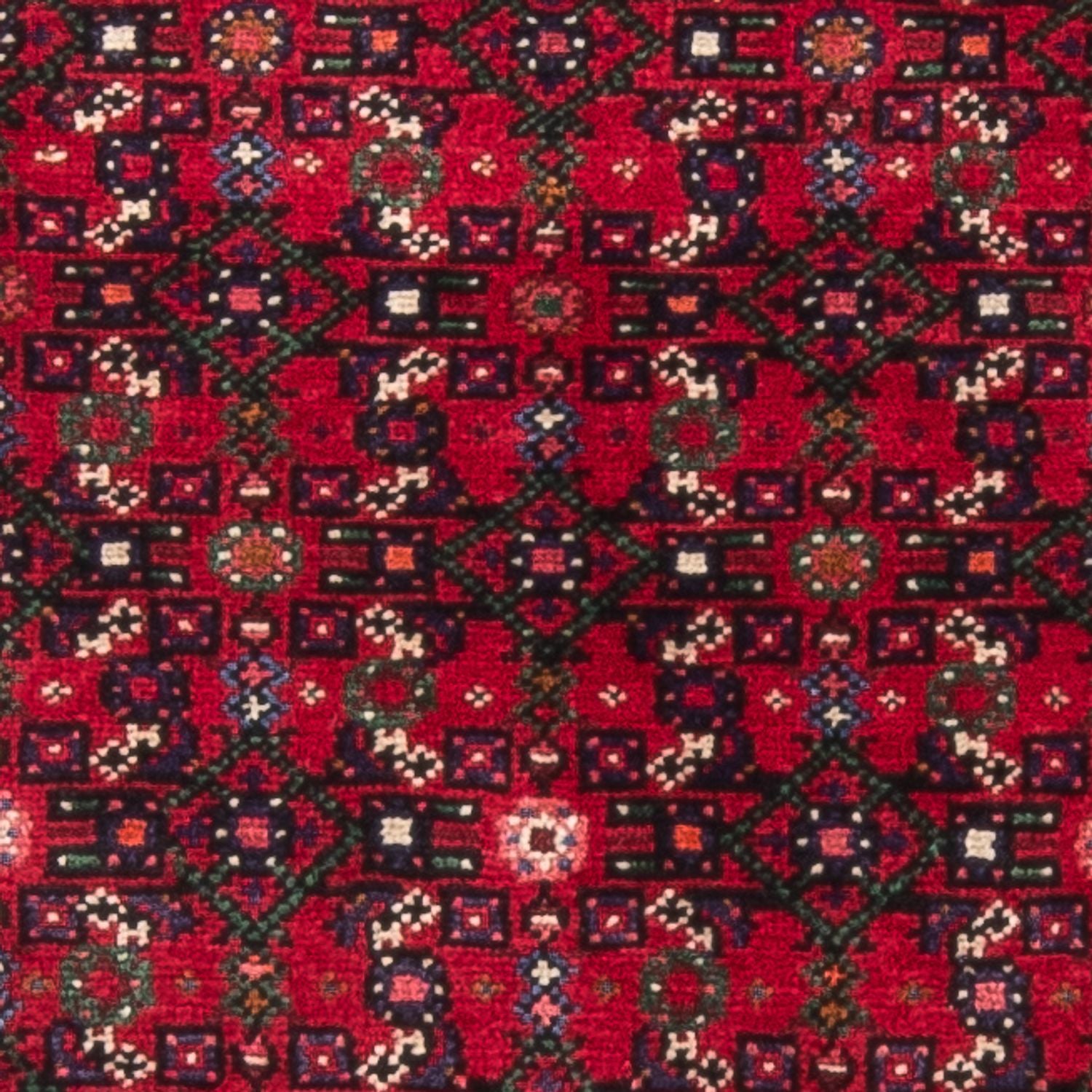 Persisk tæppe - Nomadisk - 115 x 80 cm - rød